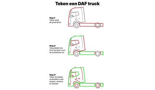 teken een DAF 2